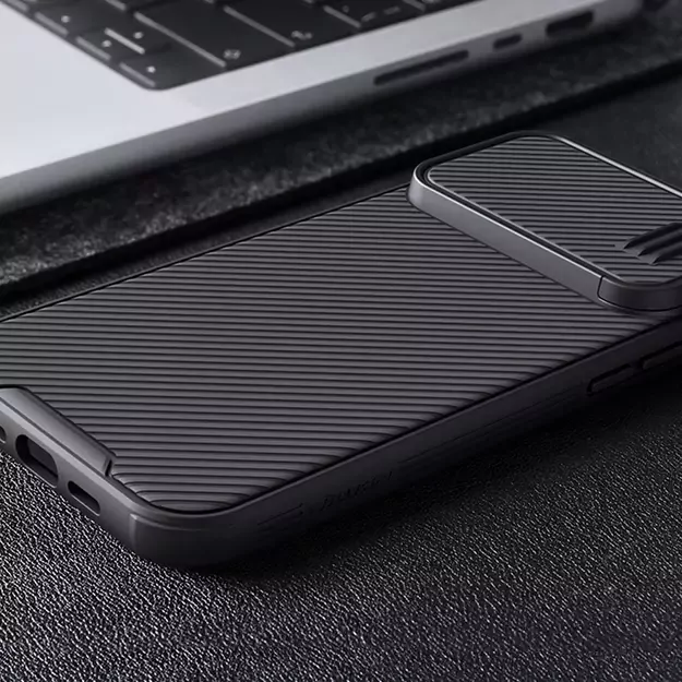 Nillkin CamShield S Case iPhone 14 Pro Max Armored Cover Camera Protector Black 7
