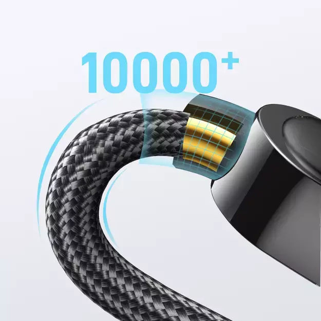 Joyroom A4 USB-C / Lightning Cable 20W 1.2m with display - black 14