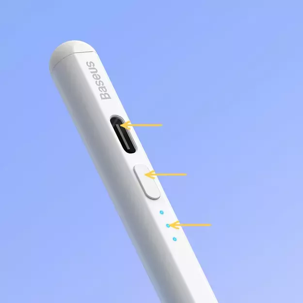 Active / Passive Stylus Pen for iPad Baseus Smooth Writing 2 SXBC060302 - White 11
