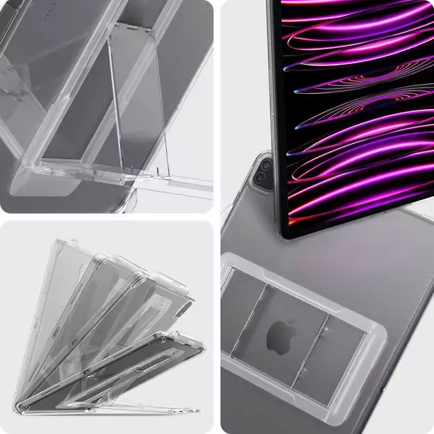 Spigen Airskin Hybrid S Case for iPad Pro 12.9&#39 &#39  2021 / 2022 - Transparent 5