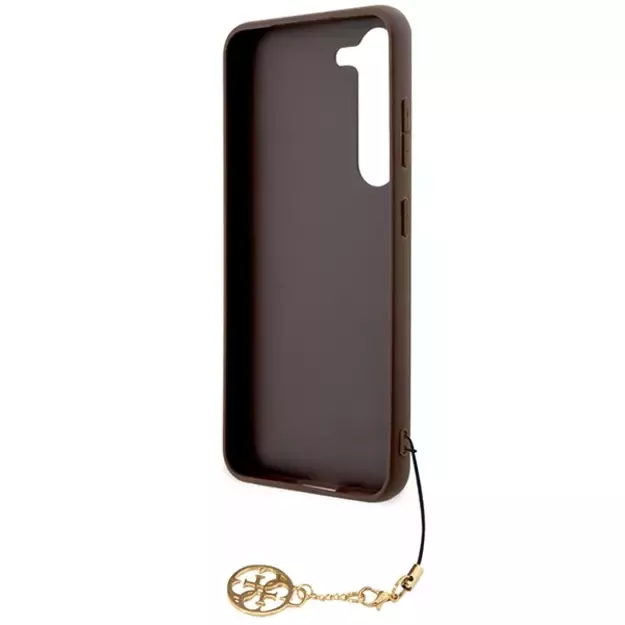 Guess GUHCS23SGF4GBR S23 S911 brown/brown hardcase 4G Charms Collection 13