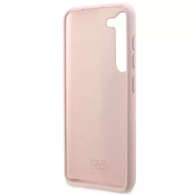 Karl Lagerfeld KLHCS23SSNIKBCP S23 S911 hardcase pink/pink Silicone Ikonik 6