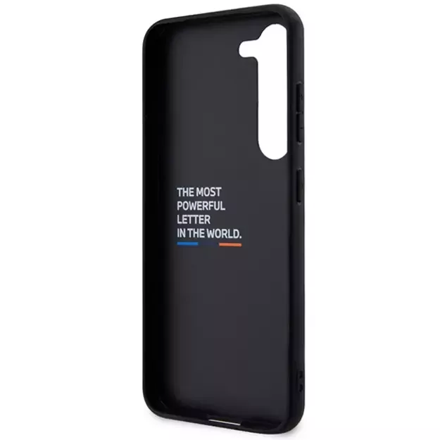 BMW Leather Carbon case for Samsung Galaxy S23+ - black 6