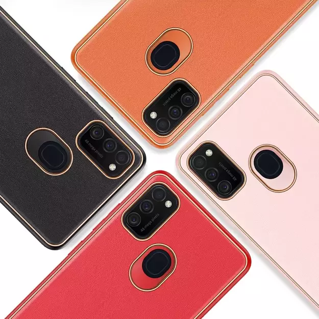 Dux Ducis Yolo elegant case made of soft TPU and PU leather for Samsung Galaxy M30s black 12