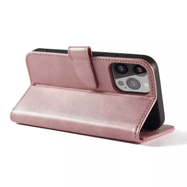 Magnet Case with flap for iPhone 16e - pink 8