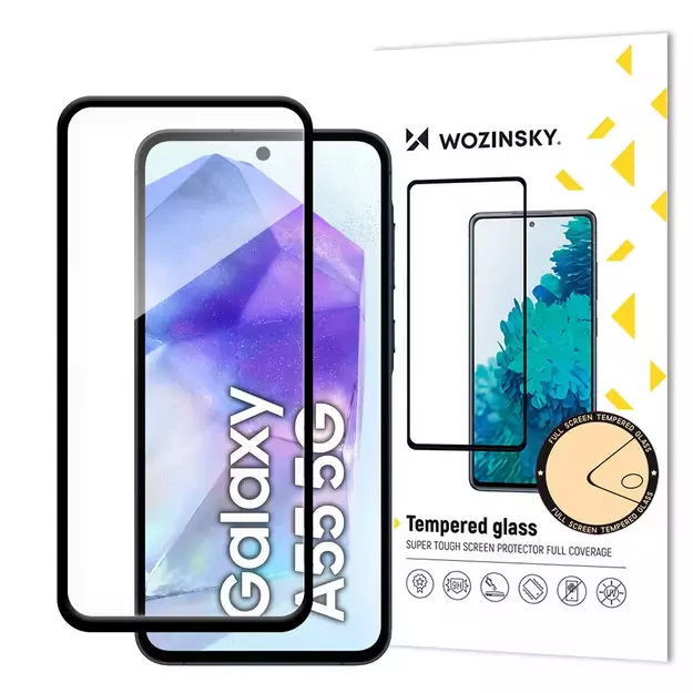 Wozinsky Full Glue Tempered Glass Full Screen Protector for Samsung Galaxy S25 Edge