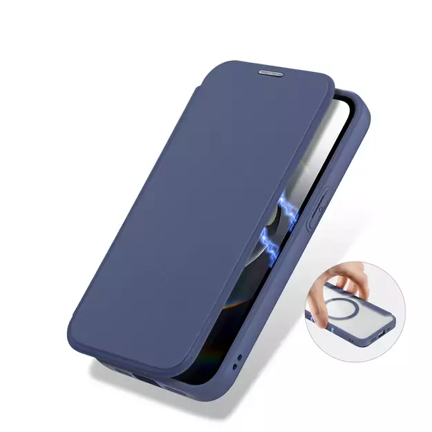 Dux Ducis Skin X Pro Case with MagSafe for iPhone 16e - Blue 18