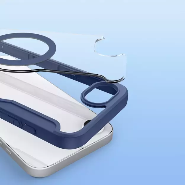 Dux Ducis Skin X Pro Case with MagSafe for iPhone 16e - Blue 21