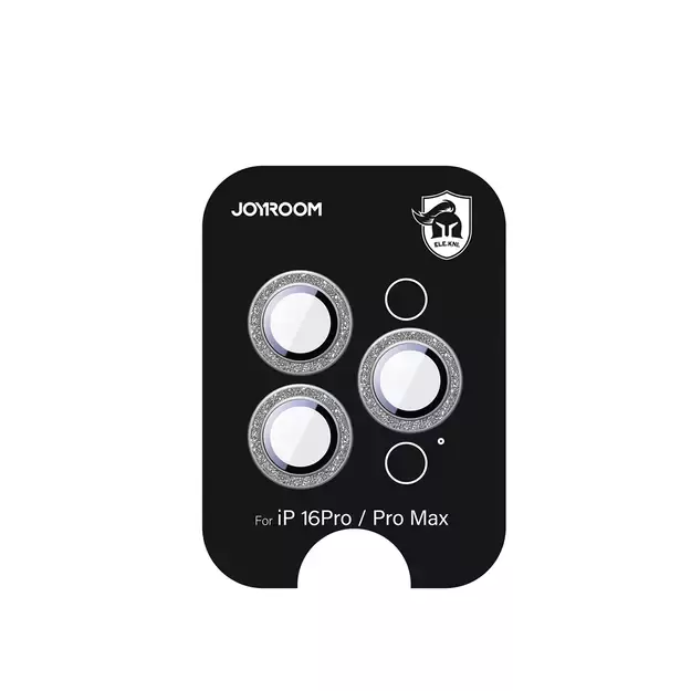 Joyroom JR-MSF0304 protective glass for iPhone 16 Pro/16 Pro Max lenses - silver