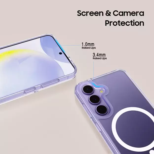 Tech-Protect FlexAir Hybrid MagSafe Case for Samsung Galaxy S25 - Clear 8