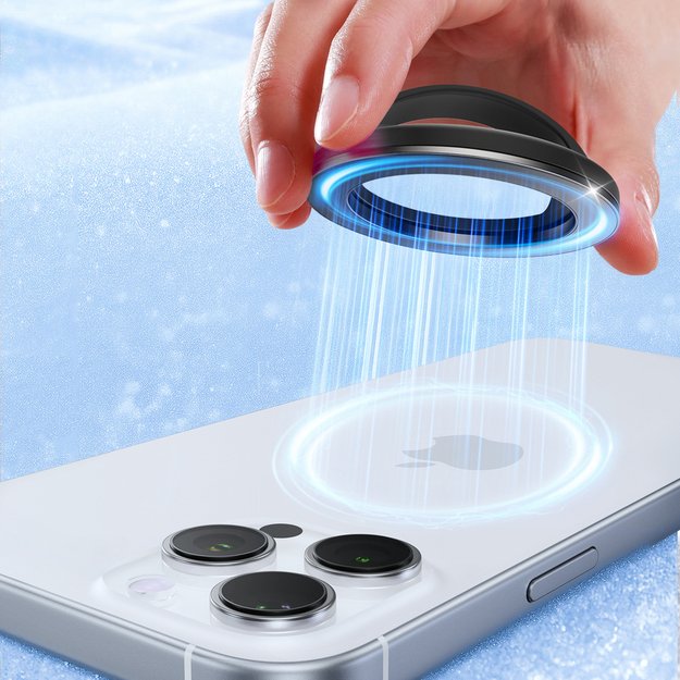 Joyroom JR-ZS500 Magnetic Ring Compatible with MagSafe Holder - Black 1