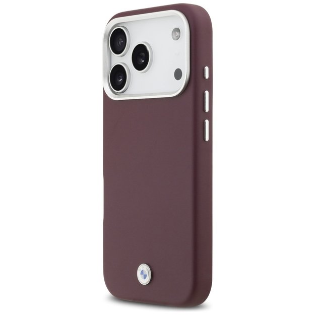 BMW Sign Full Wrapped Metal MagSafe Case for iPhone 17 Pro - Red 1