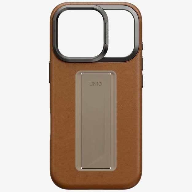 Uniq Heldro Pro Magclick Charging Case for iPhone 17 Pro - Brown 4