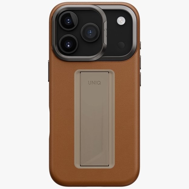Uniq Heldro Pro Magclick Charging Case for iPhone 17 Pro - Brown 1