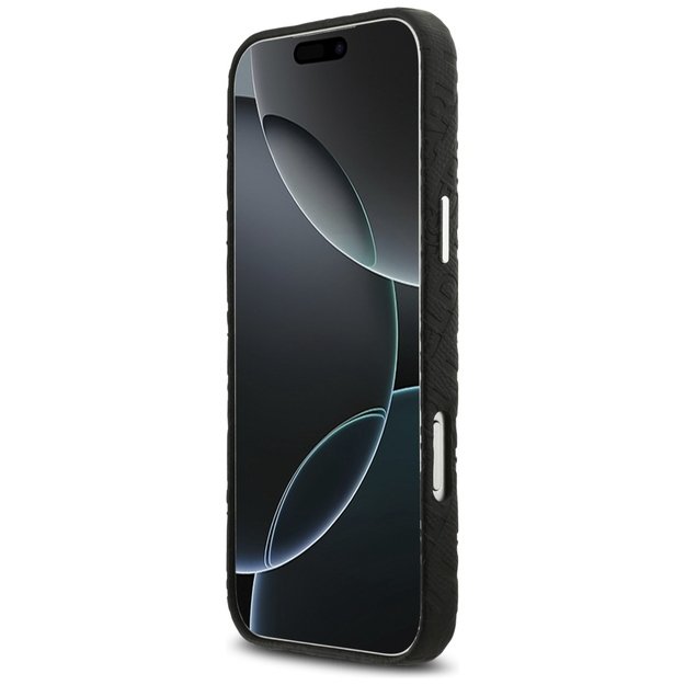 Karl Lagerfeld FW Stamped Karl MagSafe Case for iPhone 17 Pro Max - Black 4