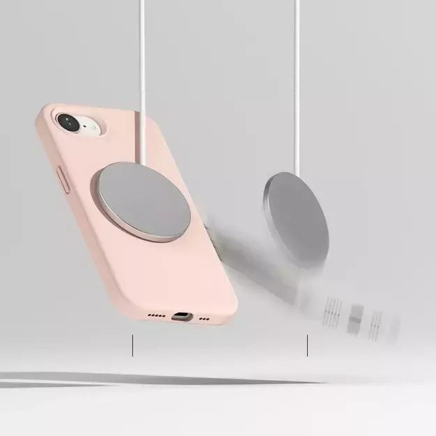 Ringke Silicone Magsafe iPhone 16e Case - Pink 11