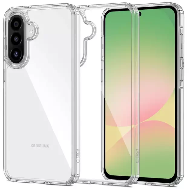 Tech-Protect FlexAir Hybrid Case for Samsung Galaxy A56 5G - Transparent