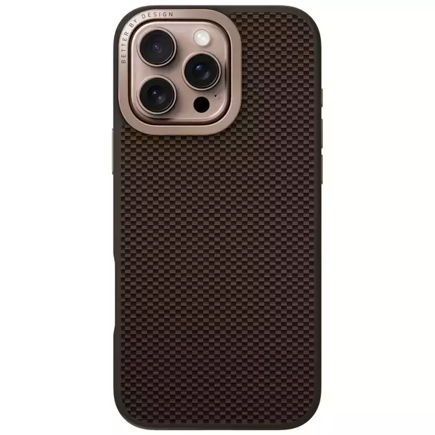 Uniq Keva Max Magclick Charging Camera Stand Case for iPhone 16 Pro - Brown 2