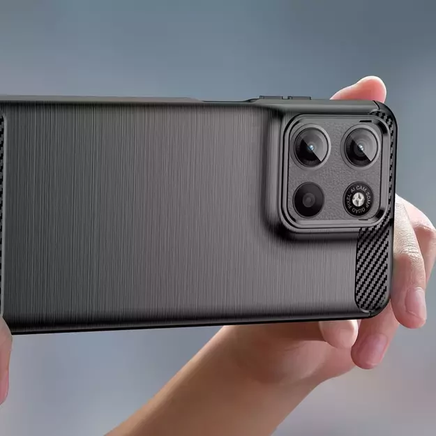 Tech-Protect TPUCarbon Case for Motorola Moto G15 / G15 Power - Black 5