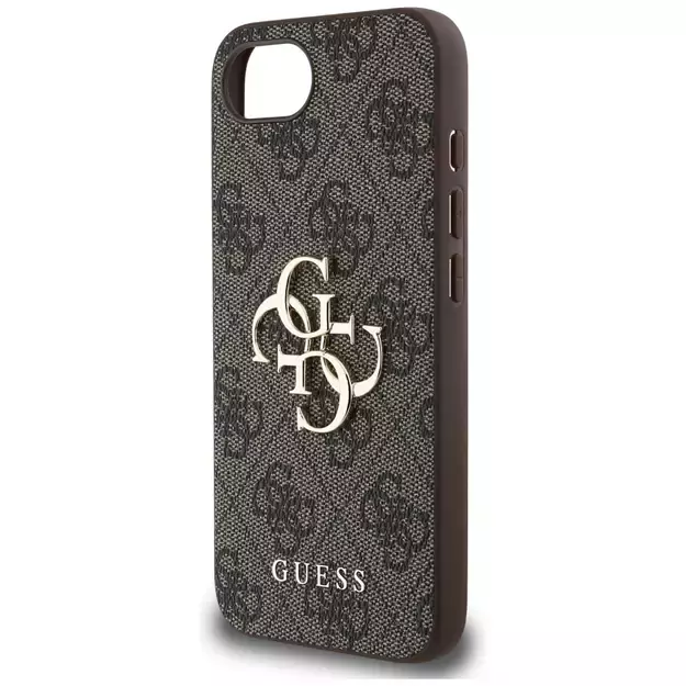 Guess 4G Big Logo iPhone 16e Case - Brown 5