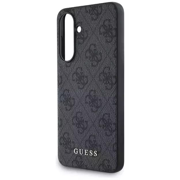 Guess 4G Metal Gold Logo Case for Samsung Galaxy A36 - Black 4