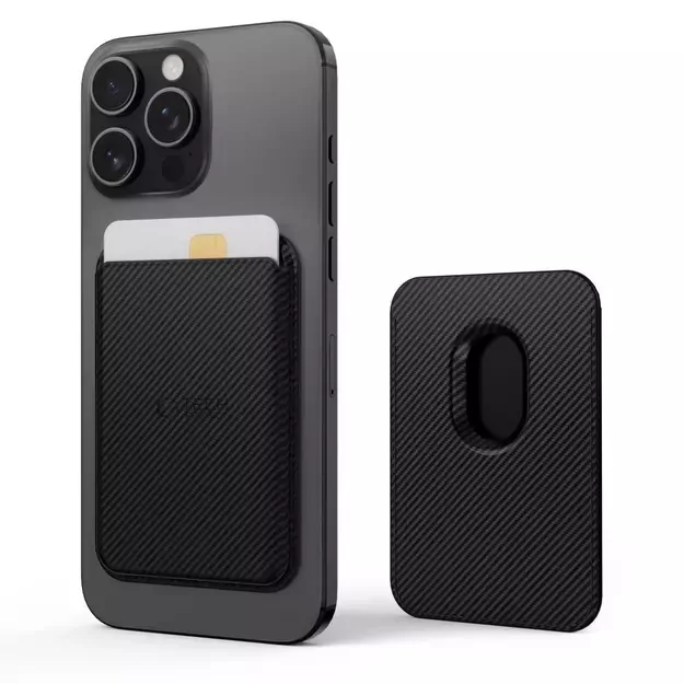 Tech-Protect MagWallet Magsafe Case with Universal Magnetic Card or Document Holder - Black 5