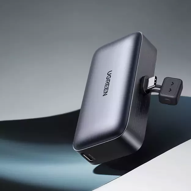 Ugreen PB503 5000mAh powerbank with USB-C port and integrated USB-C connector - gray 17