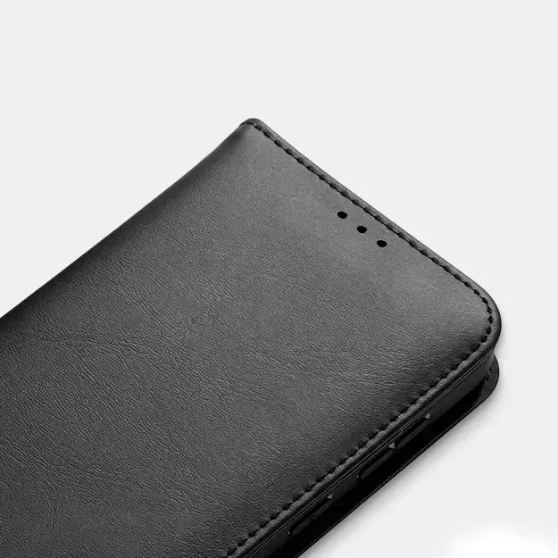 Dux Ducis Hivo Samsung Galaxy S25 Edge Case with Flip and RFID Protection - Black 14