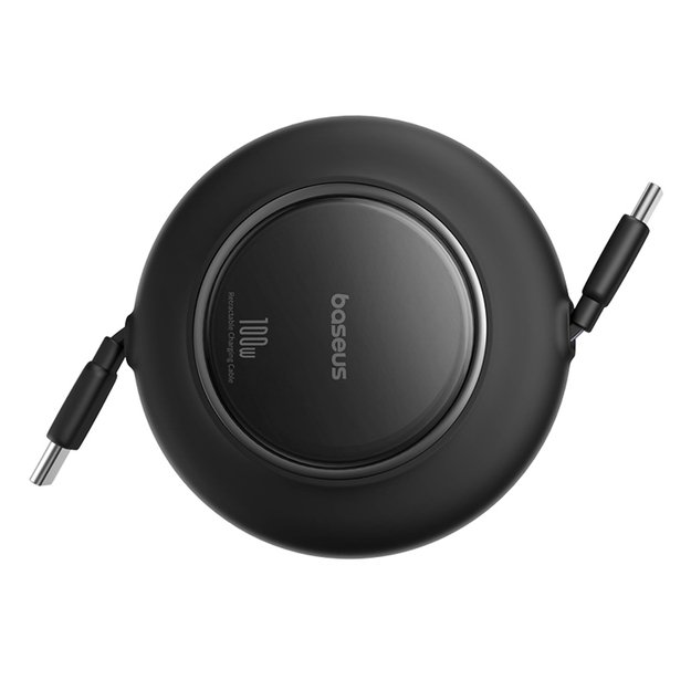 Baseus Free2Pull Mini 100W Retractable USB-C Cable - USB-C 2m - Black 2