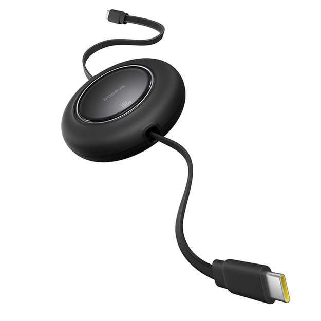 Baseus Free2Pull Mini 100W Retractable USB-C Cable - USB-C 2m - Black 4