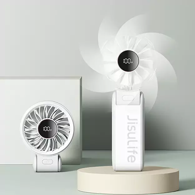 Jisulife Handheld Fan Life7 3600mAh Portable USB Fan - Gray 28