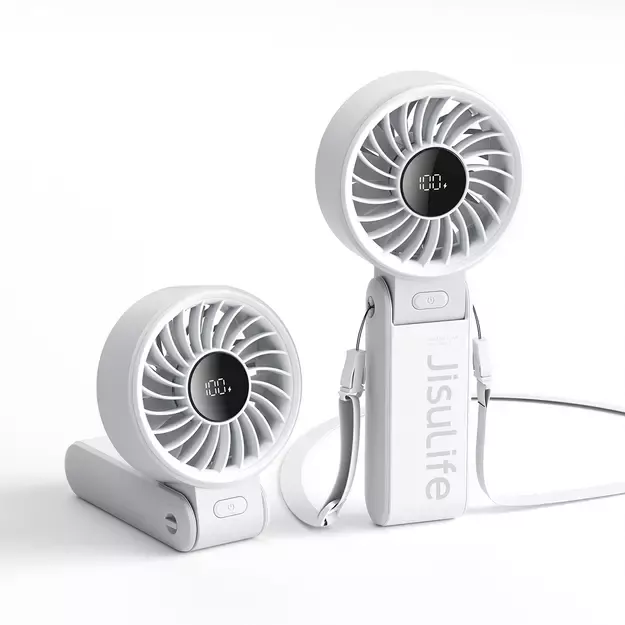 Jisulife Handheld Fan Life7 3600mAh Portable USB Fan - Gray 18