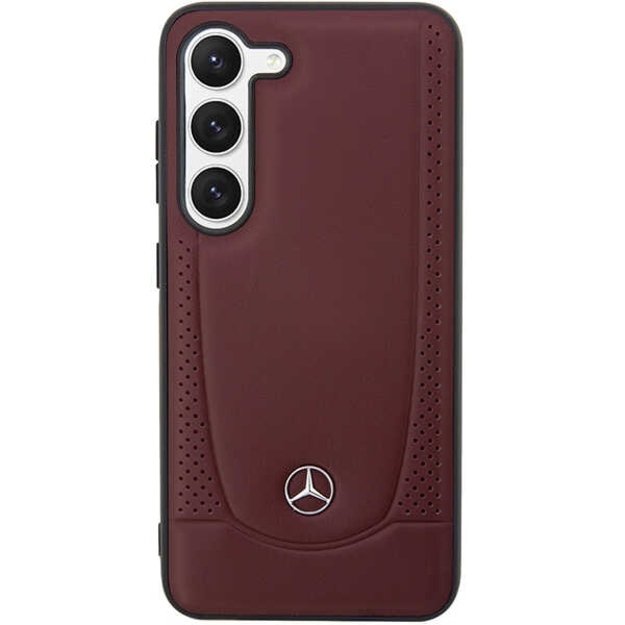 Mercedes MEHCS23MARMRE S23+ S916 red/red hardcase Leather Urban Bengale 2