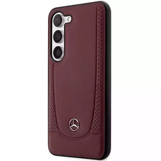 Mercedes MEHCS23MARMRE S23+ S916 red/red hardcase Leather Urban Bengale 8