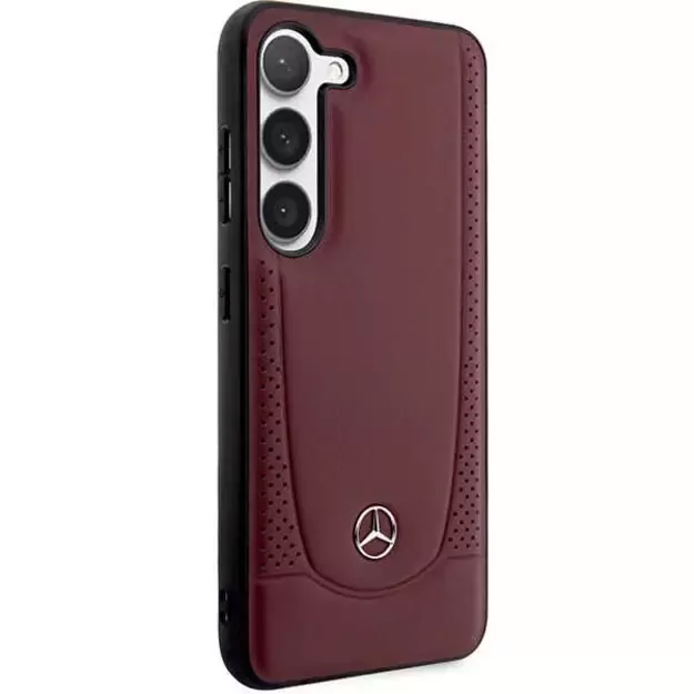 Mercedes MEHCS23MARMRE S23+ S916 red/red hardcase Leather Urban Bengale 10