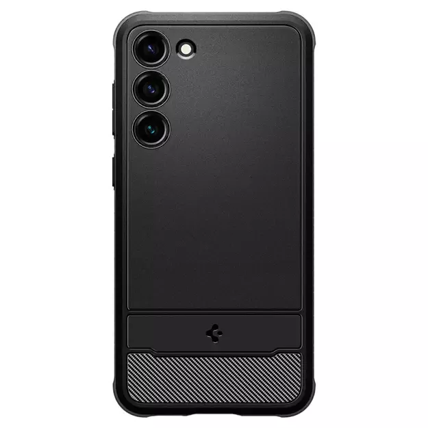Spigen Rugged Armor Case for Samsung Galaxy S23 - Matte Black 1