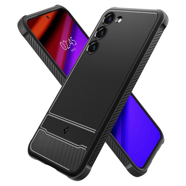 Spigen Rugged Armor Case for Samsung Galaxy S23 - Matte Black 23
