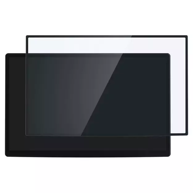 Spigen Glas.tR EZ Fit Tempered Glass for Tesla Model X 2022 / Model S 2021 - Black 3
