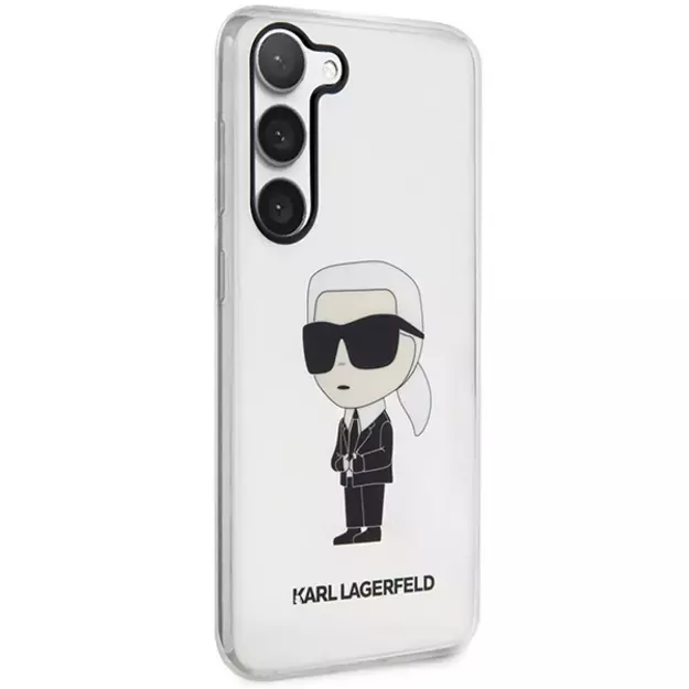 Karl Lagerfeld KLHCS23MHNIKTCT S23+ S916 transparent hardcase Ikonik Karl Lagerfeld 3