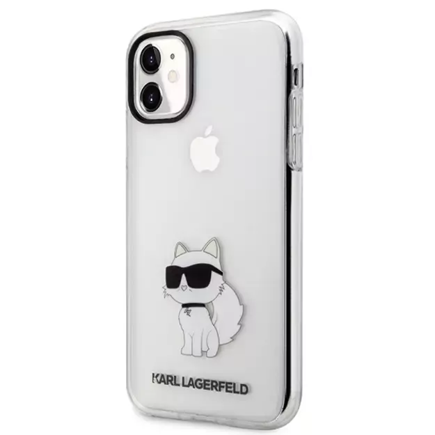 Karl Lagerfeld case for iPhone 11 / XR from the Ikonik Choupette series - transparent 21