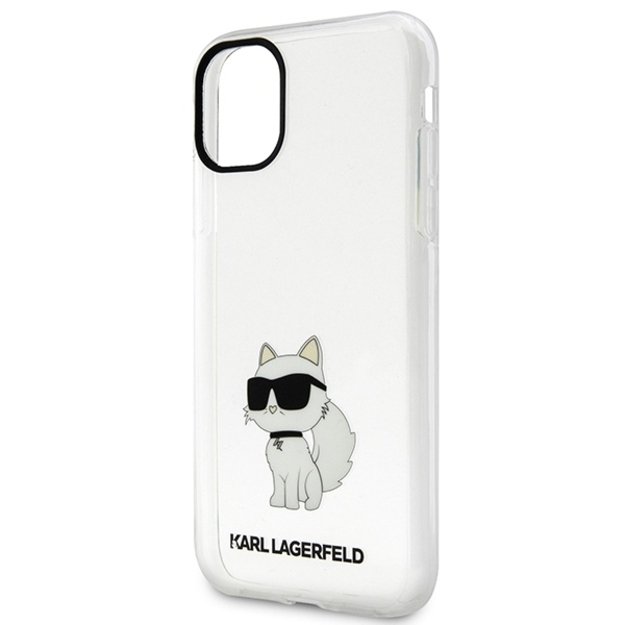 Karl Lagerfeld case for iPhone 11 / XR from the Ikonik Choupette series - transparent 10