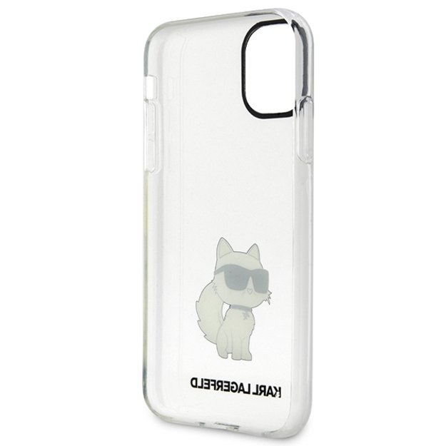 Karl Lagerfeld case for iPhone 11 / XR from the Ikonik Choupette series - transparent 12