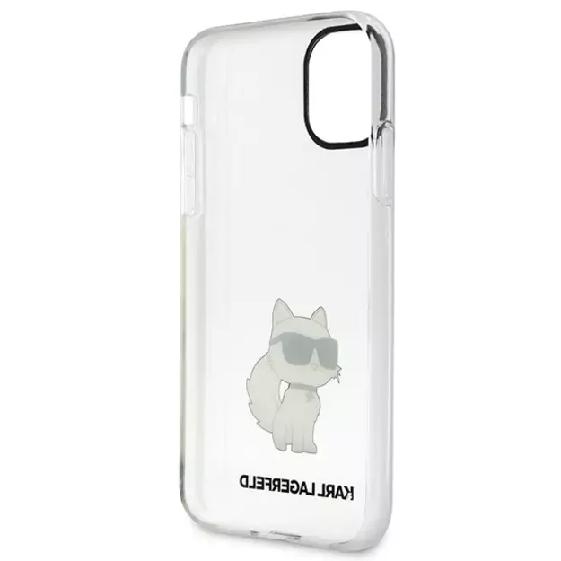 Karl Lagerfeld case for iPhone 11 / XR from the Ikonik Choupette series - transparent 37