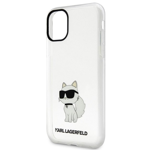 Karl Lagerfeld case for iPhone 11 / XR from the Ikonik Choupette series - transparent 36