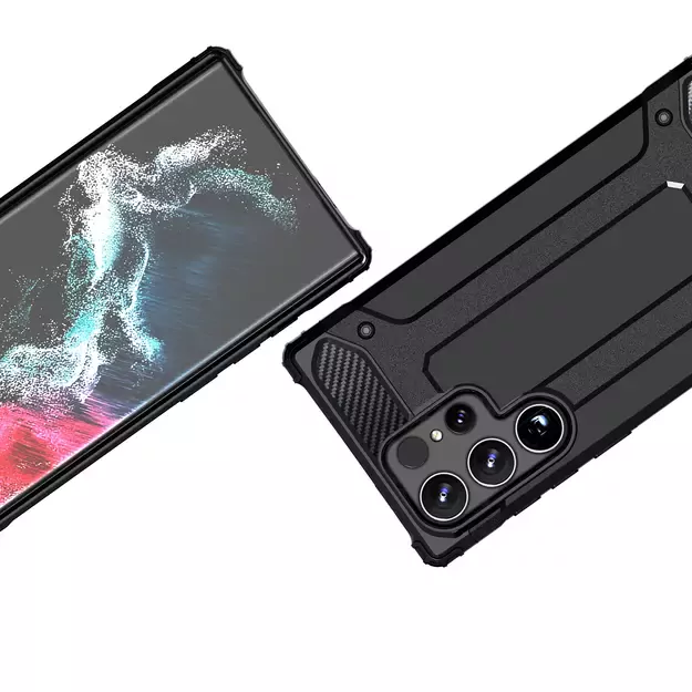Hybrid Armor Case for Xiaomi Redmi Note 14 5G - Black 2
