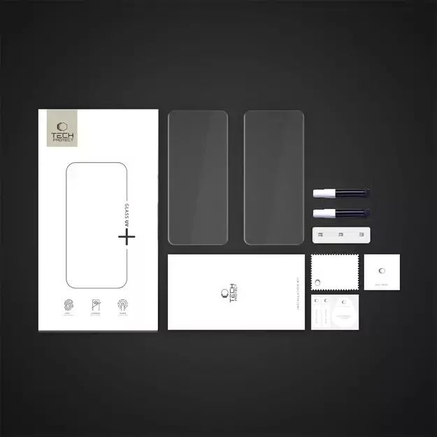 Tech-Protect Glass UV+ 2-pack tempered glass for Motorola Edge 60 Fusion - transparent 3