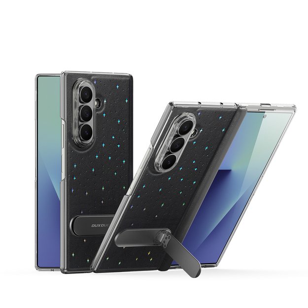 Dux Ducis Stex Case for Samsung Galaxy Z Fold 7 with 360&deg; Stand - Black 2