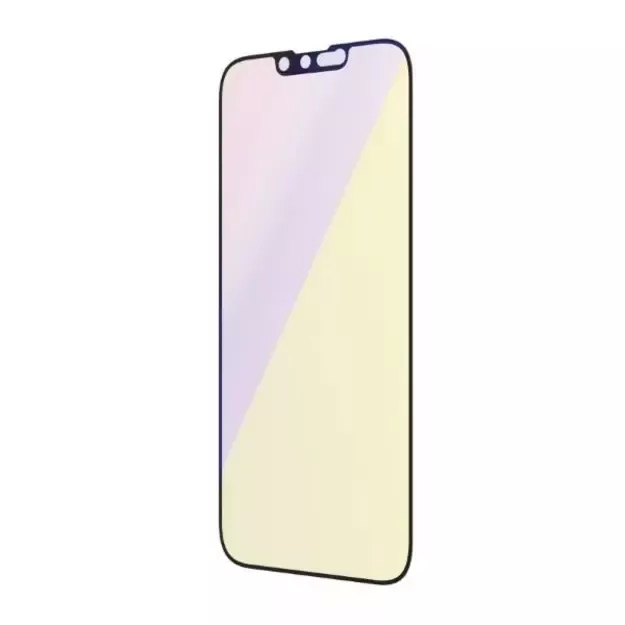 PanzerGlass Ultra-Wide Fit Antibacterial Tempered Glass with Blue Light Filter and Positioner for iPhone 14/13 Pro/13 10