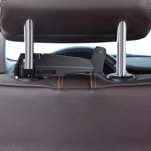 Baseus backseat vehicle holder car hanger phone holder 4.0&#39 &#39 -6.5&#39 &#39  for the headrest black (SUHZ-A01) 14
