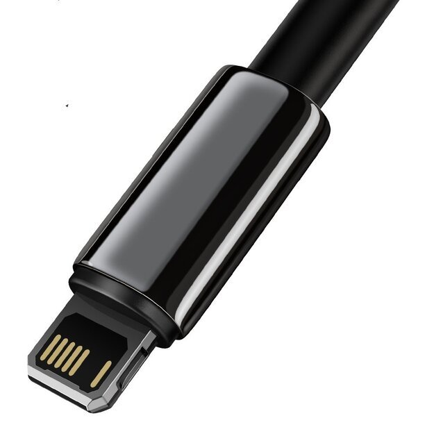 Baseus Tungsten USB - Lightning cable 2.4 A 2 m black (CALWJ-A01) 1